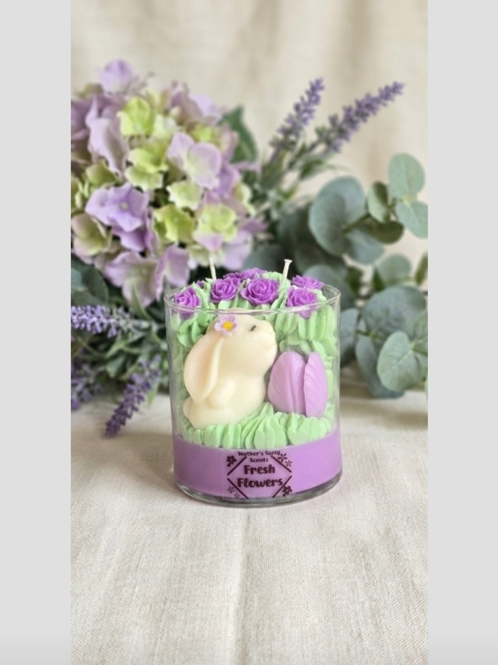Bunny Candle